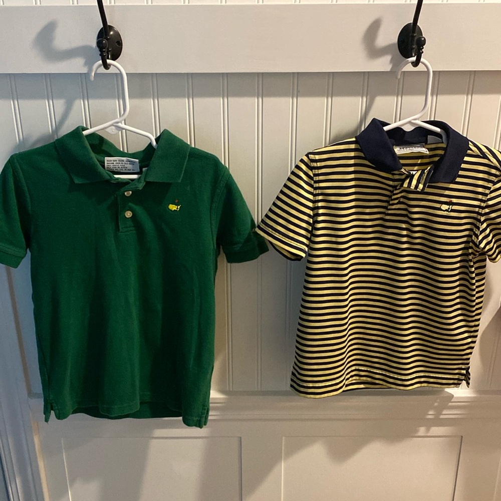 Boys 4T Masters Golf Polo Shirt Lot Size (Masters Collection)